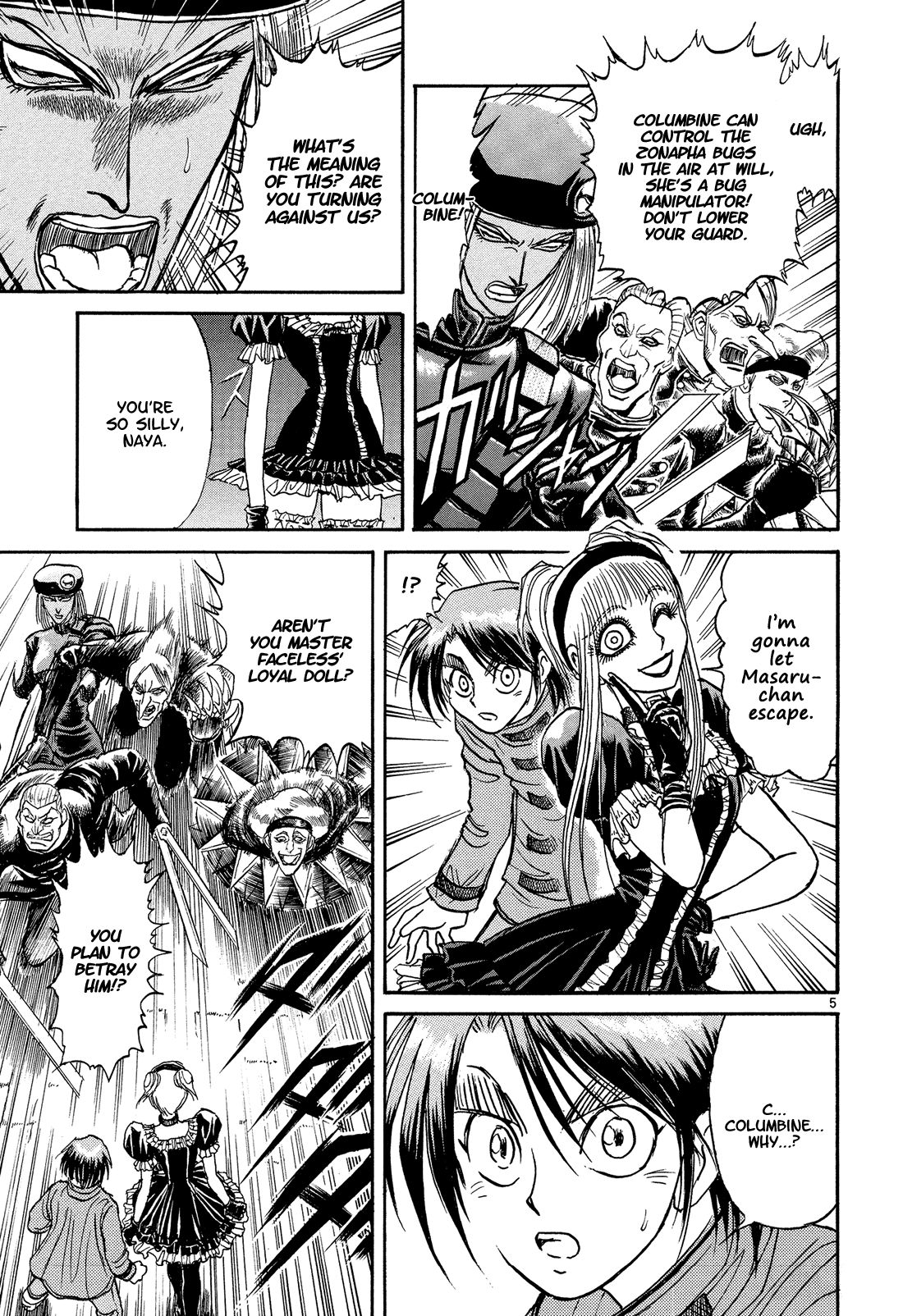Karakuri Circus Chapter 375 page 5 - Chapter 375: Deus Ex Machina - Act 42: At Mont-Saint-Michel