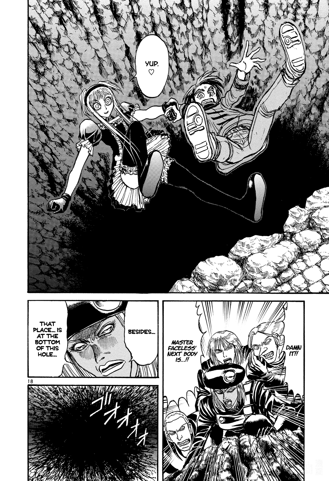 Karakuri Circus Chapter 376 page 22 - Chapter 376: Deus Ex Machina - Act 43: Invasion
