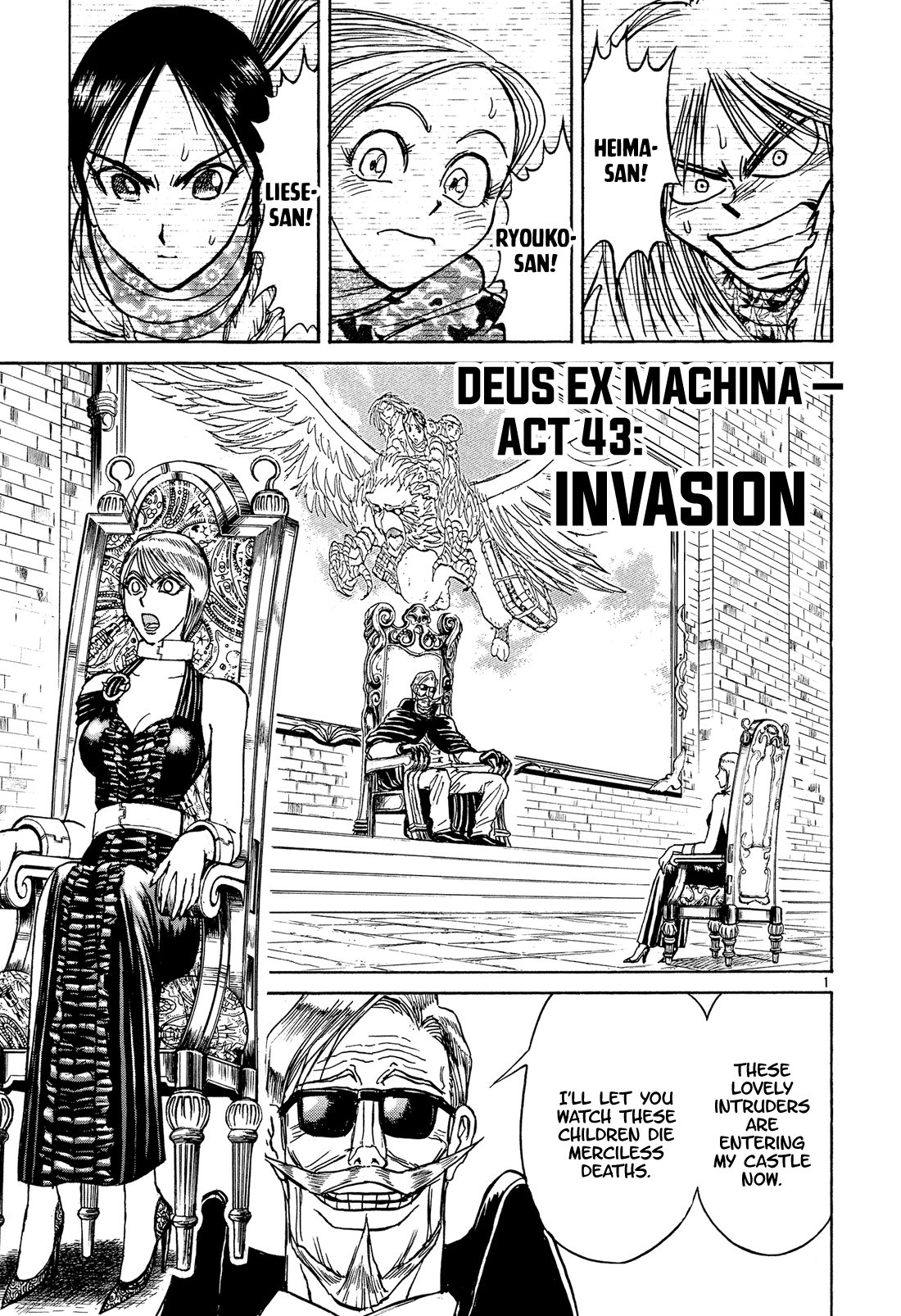 Karakuri Circus Chapter 376 page 5 - Chapter 376: Deus Ex Machina - Act 43: Invasion