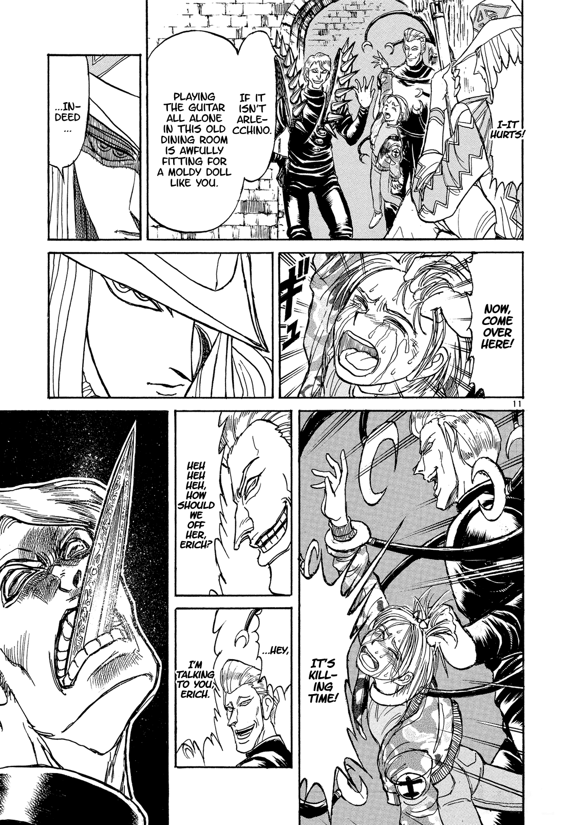 Karakuri Circus Chapter 377 page 11 - Chapter 377: Deus Ex Machina - Act 44: Columbine