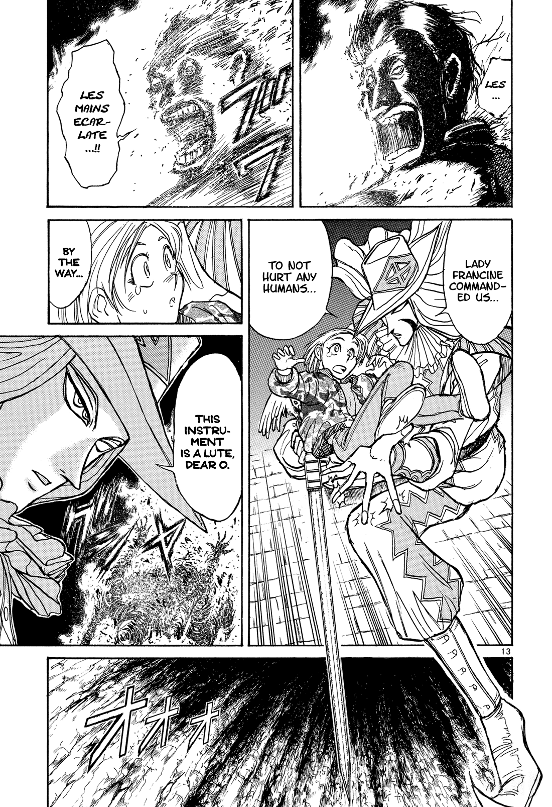 Karakuri Circus Chapter 377 page 13 - Chapter 377: Deus Ex Machina - Act 44: Columbine