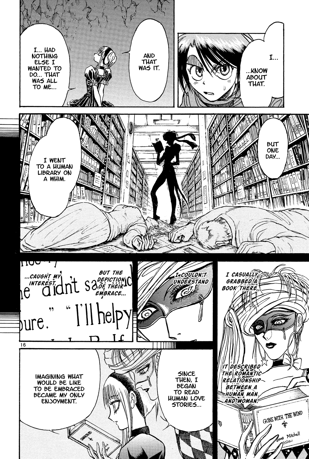 Karakuri Circus Chapter 377 page 16 - Chapter 377: Deus Ex Machina - Act 44: Columbine