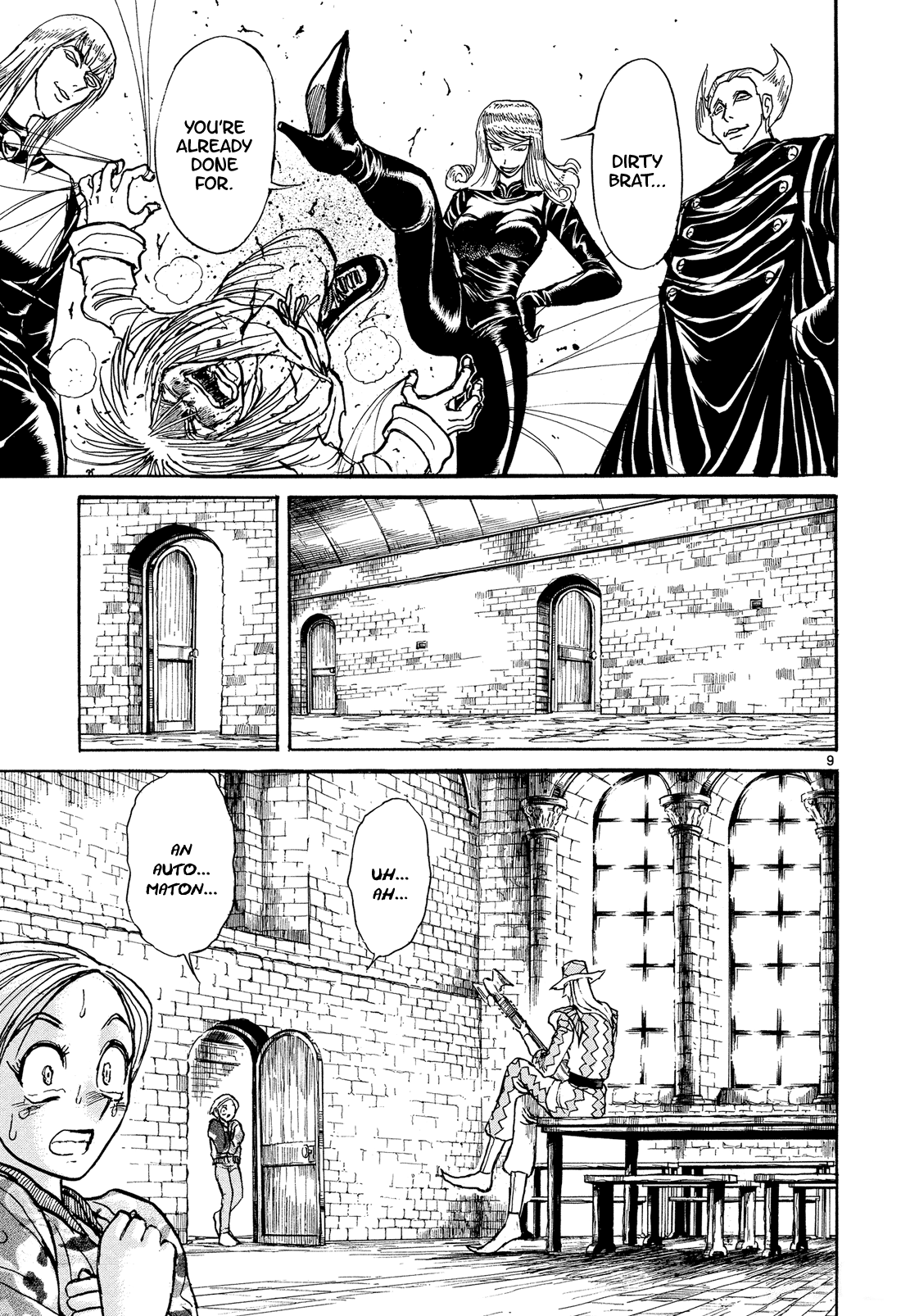 Karakuri Circus Chapter 377 page 9 - Chapter 377: Deus Ex Machina - Act 44: Columbine