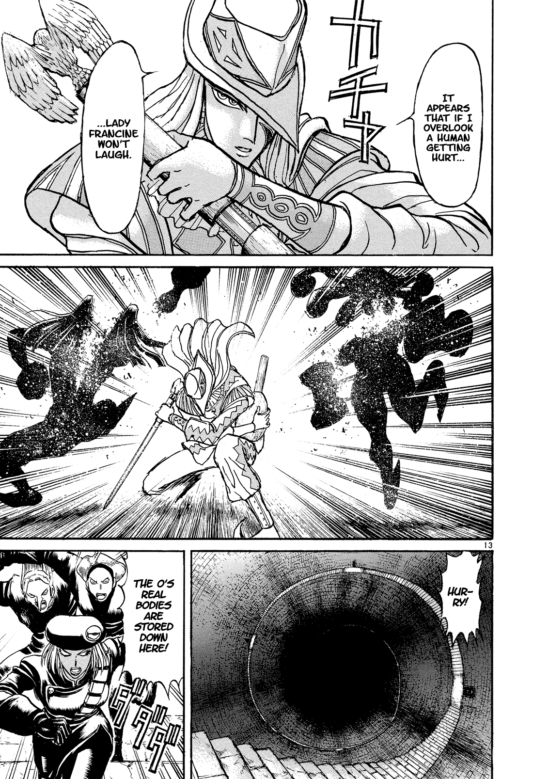 Karakuri Circus Chapter 378 page 13 - Chapter 378: Deus Ex Machina - Act 45: Faceless' Plan