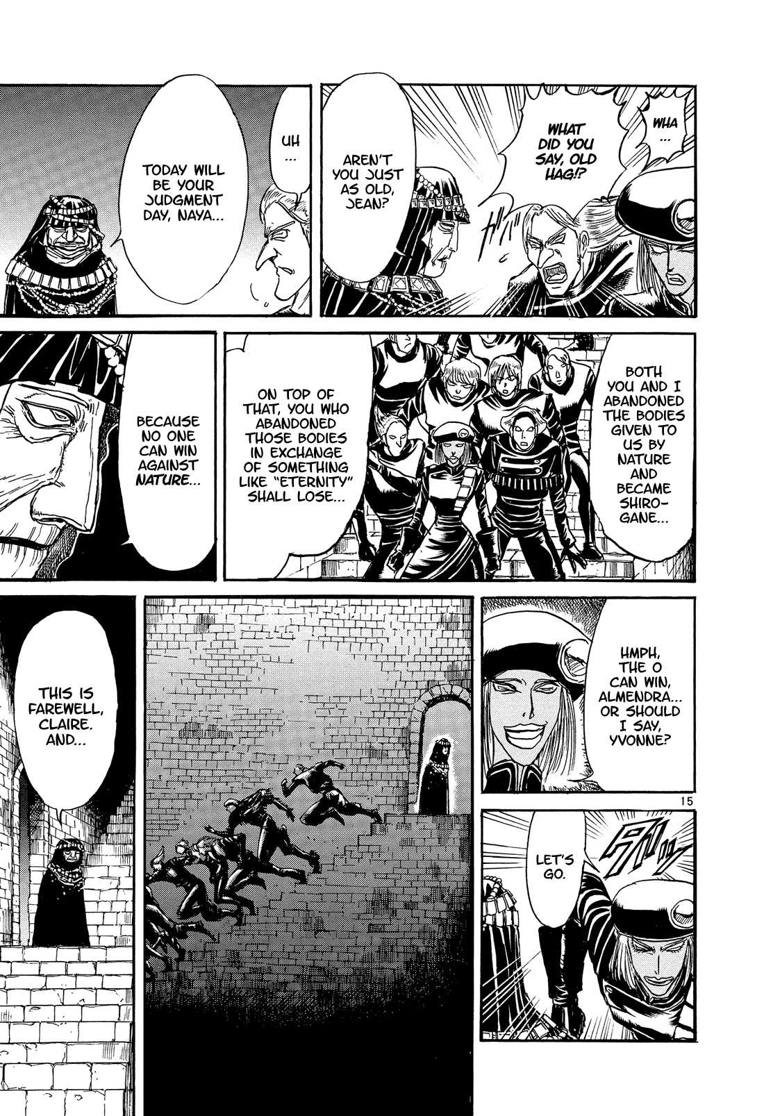 Karakuri Circus Chapter 378 page 15 - Chapter 378: Deus Ex Machina - Act 45: Faceless' Plan
