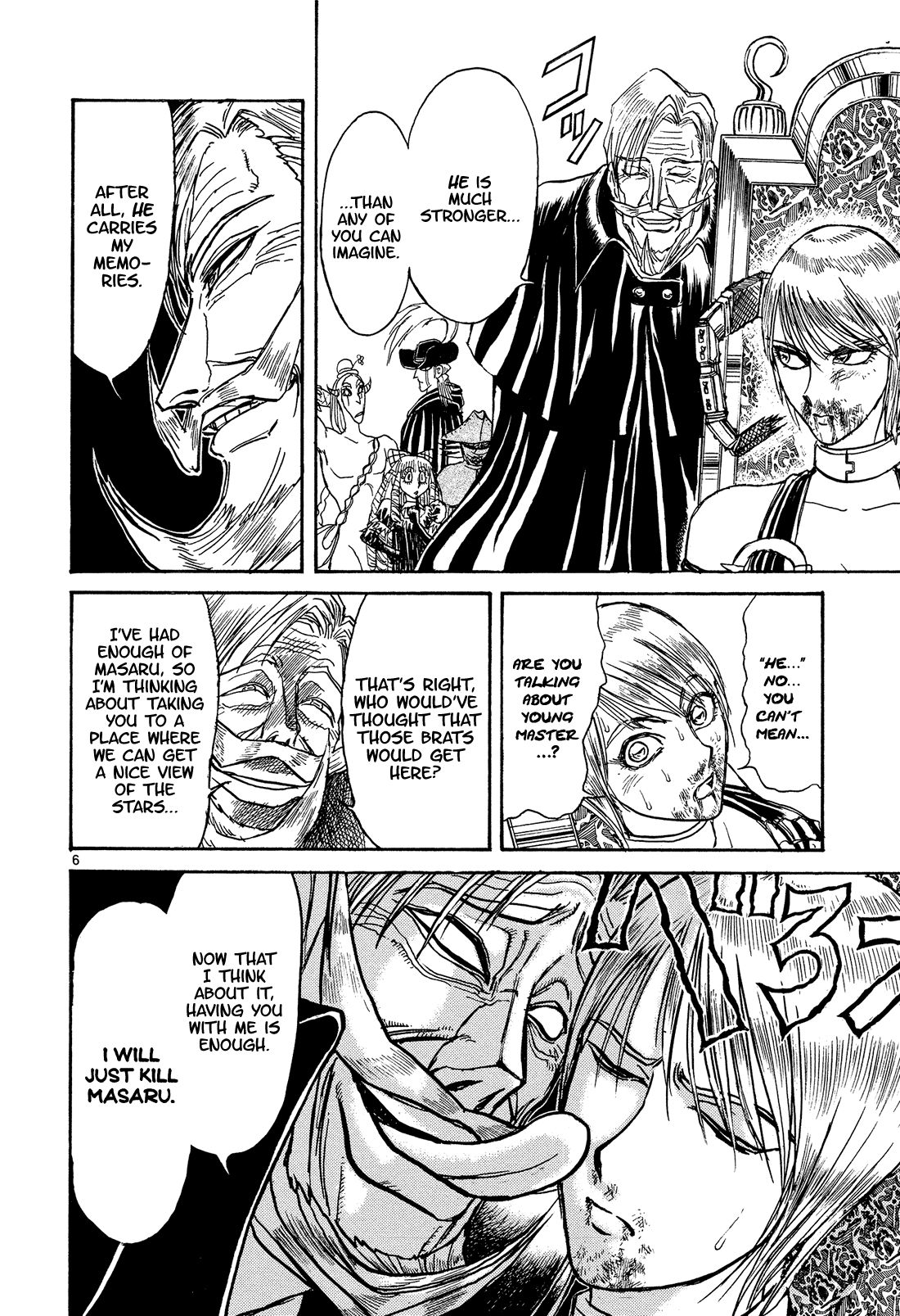 Karakuri Circus Chapter 378 page 6 - Chapter 378: Deus Ex Machina - Act 45: Faceless' Plan