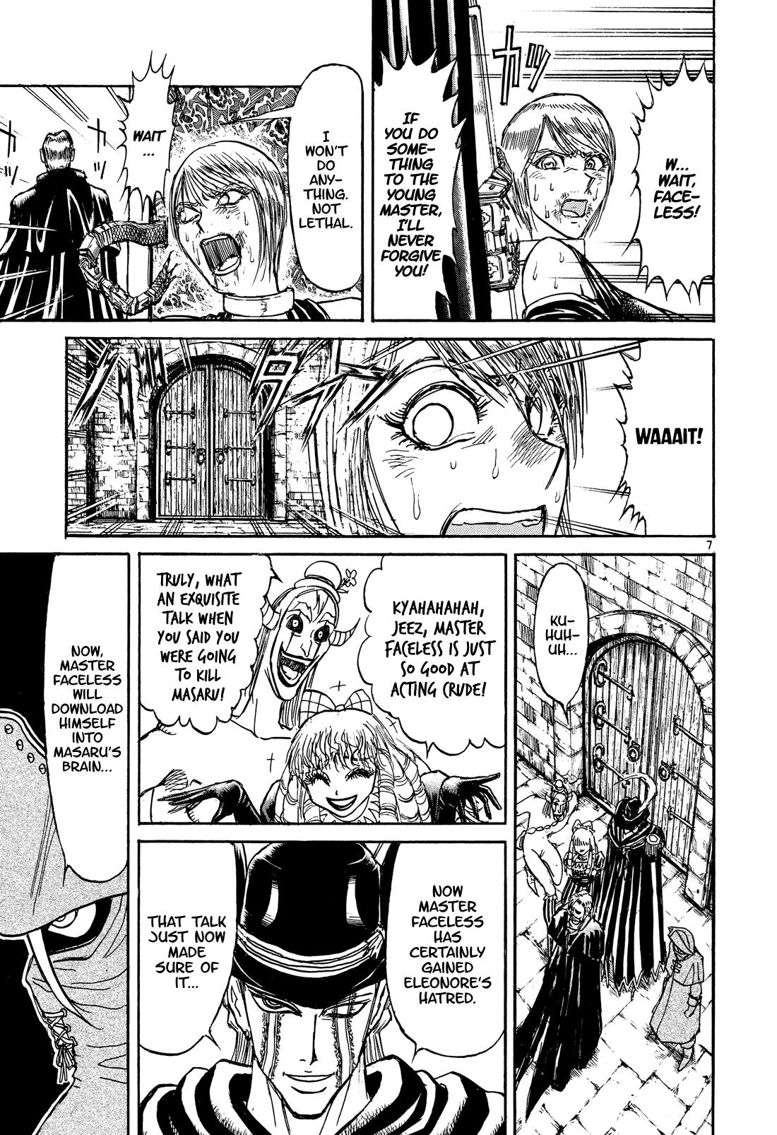 Karakuri Circus Chapter 378 page 7 - Chapter 378: Deus Ex Machina - Act 45: Faceless' Plan