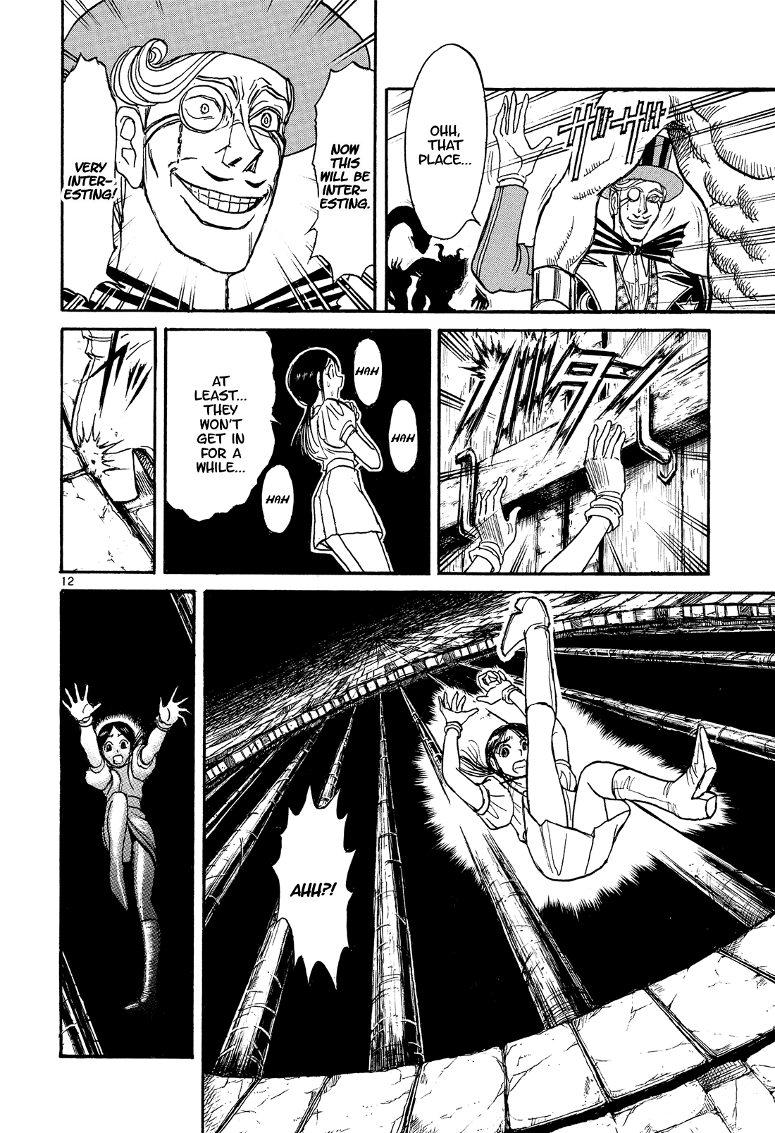 Karakuri Circus Chapter 379 page 12 - Chapter 379: Deus Ex Machina - Act 46: Sharp Tower