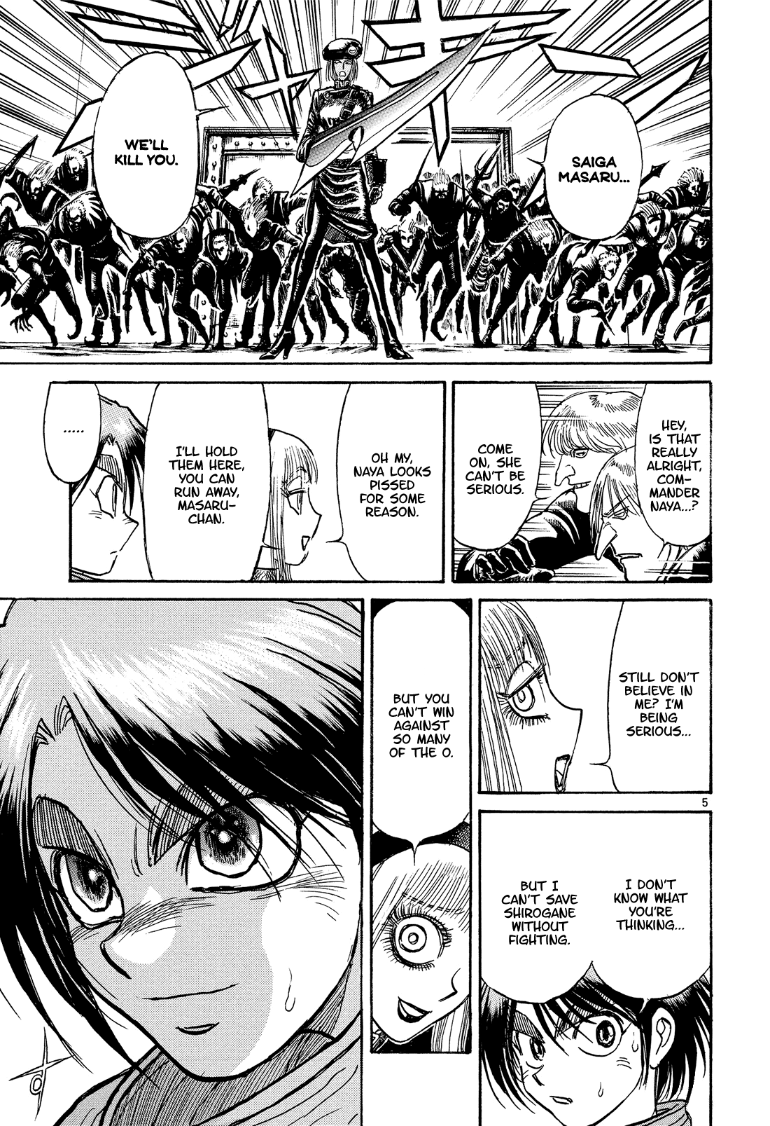Karakuri Circus Chapter 379 page 5 - Chapter 379: Deus Ex Machina - Act 46: Sharp Tower