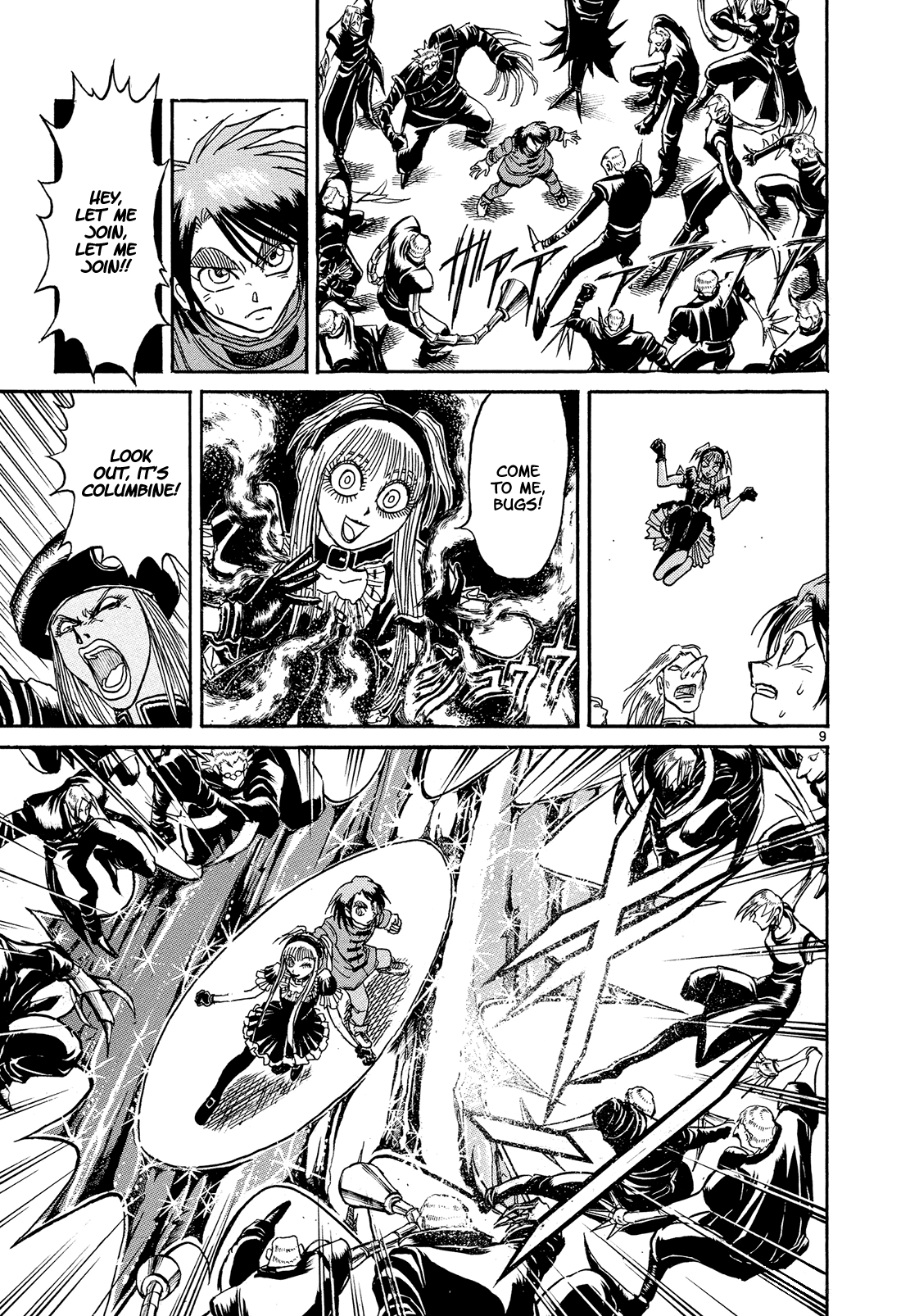 Karakuri Circus Chapter 379 page 9 - Chapter 379: Deus Ex Machina - Act 46: Sharp Tower