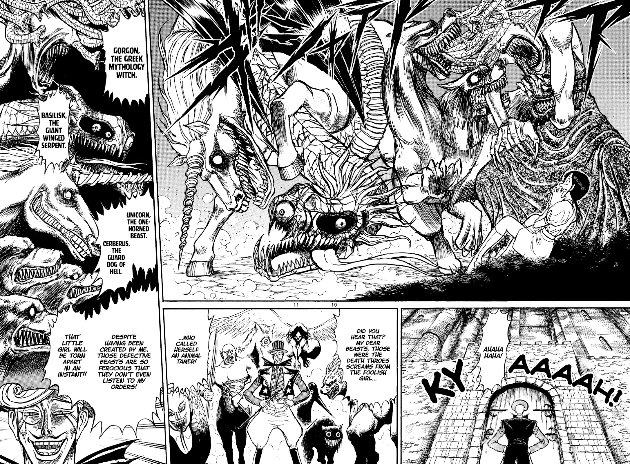 Karakuri Circus Chapter 380 page 10 - Chapter 380: Deus Ex Machina - Act 47: Charm Eyes Liese