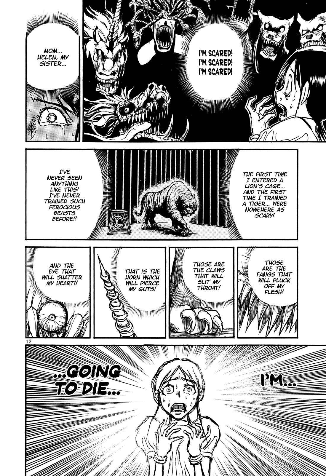 Karakuri Circus Chapter 380 page 11 - Chapter 380: Deus Ex Machina - Act 47: Charm Eyes Liese