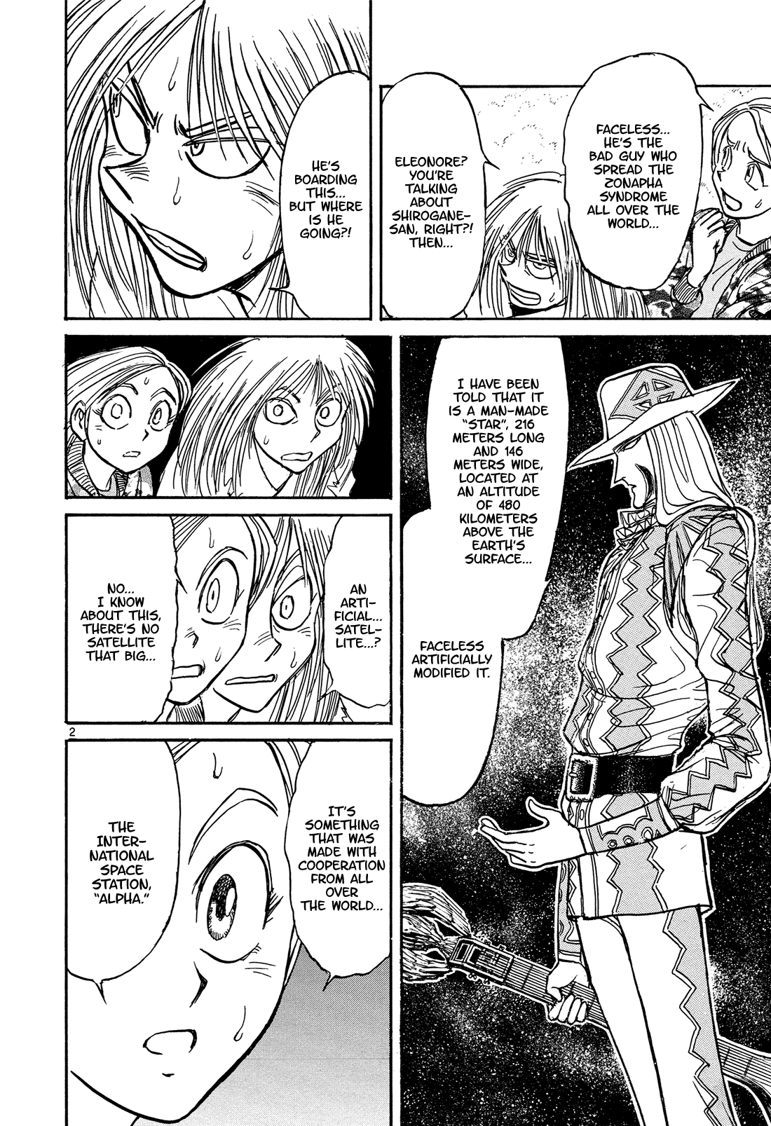 Karakuri Circus Chapter 380 page 2 - Chapter 380: Deus Ex Machina - Act 47: Charm Eyes Liese