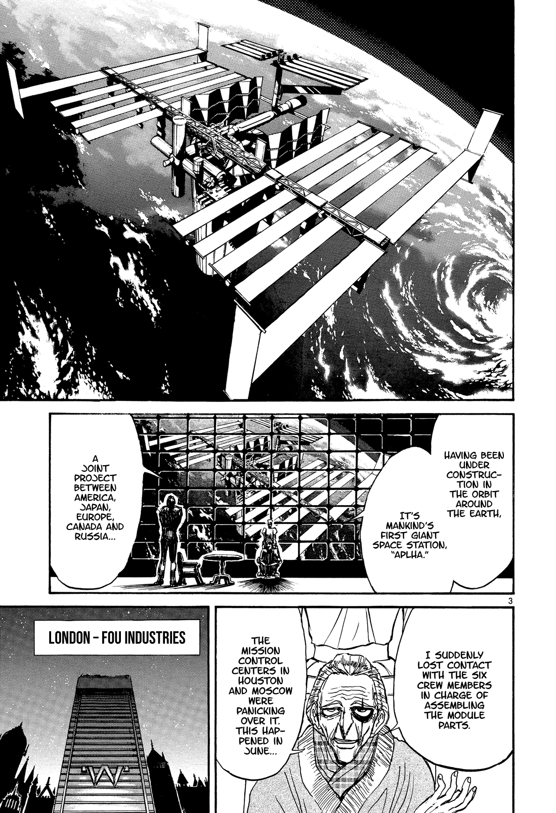 Karakuri Circus Chapter 380 page 3 - Chapter 380: Deus Ex Machina - Act 47: Charm Eyes Liese