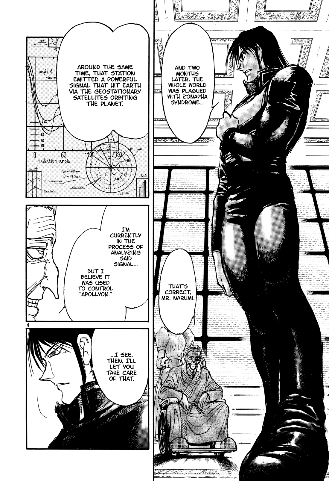 Karakuri Circus Chapter 380 page 4 - Chapter 380: Deus Ex Machina - Act 47: Charm Eyes Liese