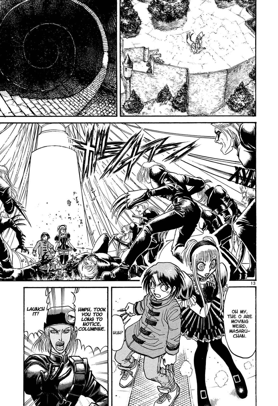Karakuri Circus Chapter 381 page 12 - Chapter 381: Deus Ex Machina - Act 48: Animal Show