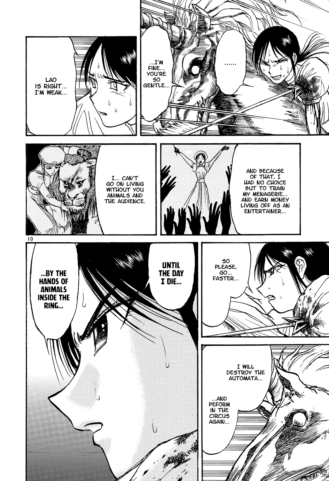 Karakuri Circus Chapter 381 page 9 - Chapter 381: Deus Ex Machina - Act 48: Animal Show