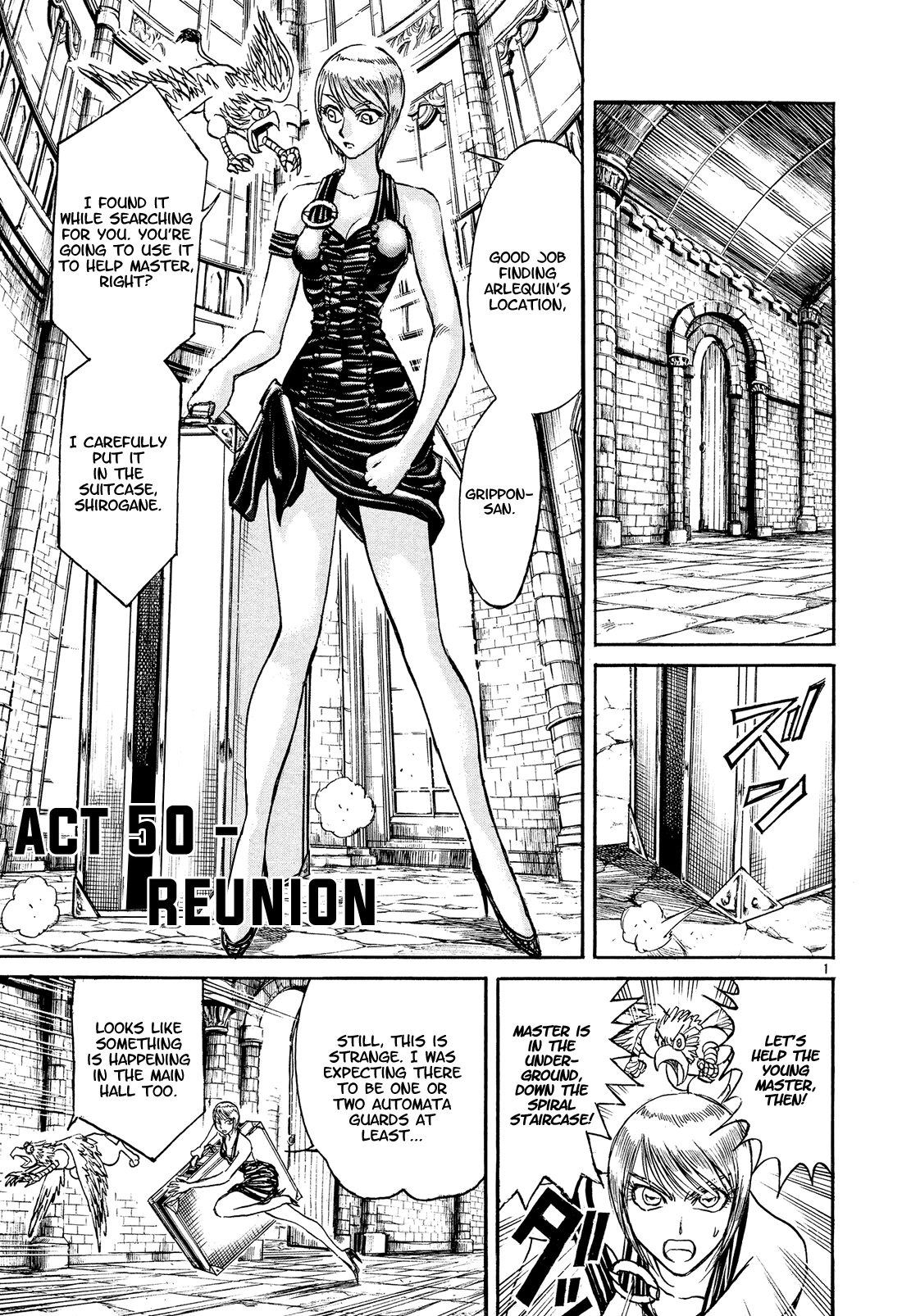 Karakuri Circus Chapter 383 page 1 - Chapter 383: Deus Ex Machina - Act 50: Reunion