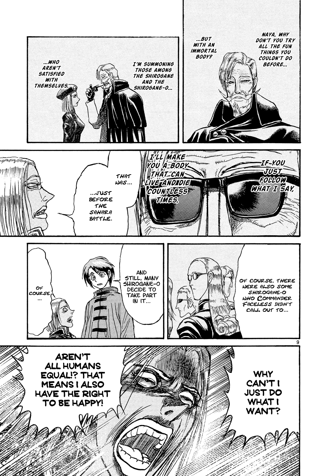 Karakuri Circus Chapter 383 page 9 - Chapter 383: Deus Ex Machina - Act 50: Reunion