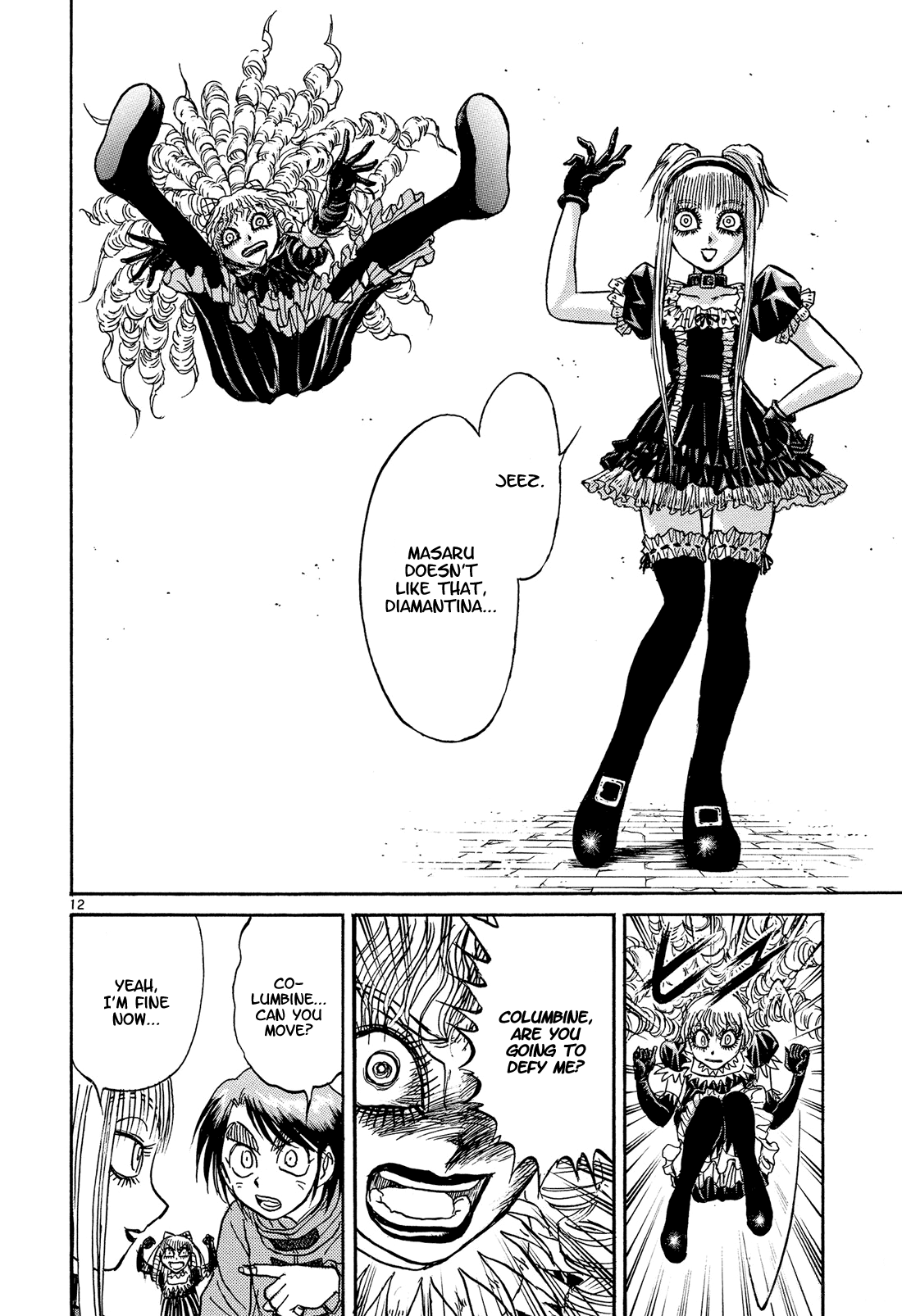 Karakuri Circus Chapter 384 page 12 - Chapter 384: Deus Ex Machina - Act 51: Aid From Above