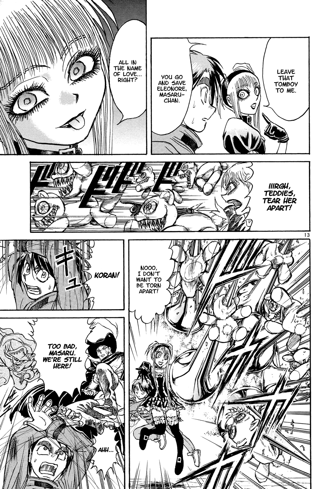 Karakuri Circus Chapter 384 page 13 - Chapter 384: Deus Ex Machina - Act 51: Aid From Above