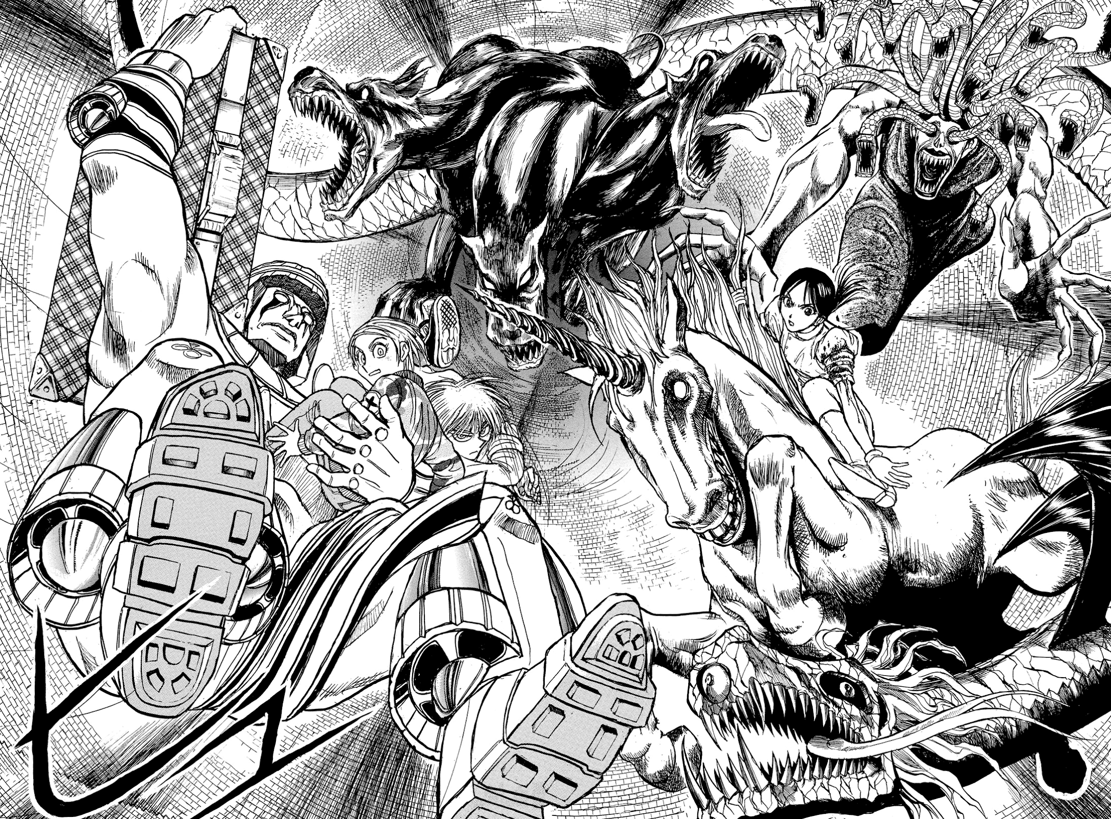 Karakuri Circus Chapter 384 page 14 - Chapter 384: Deus Ex Machina - Act 51: Aid From Above