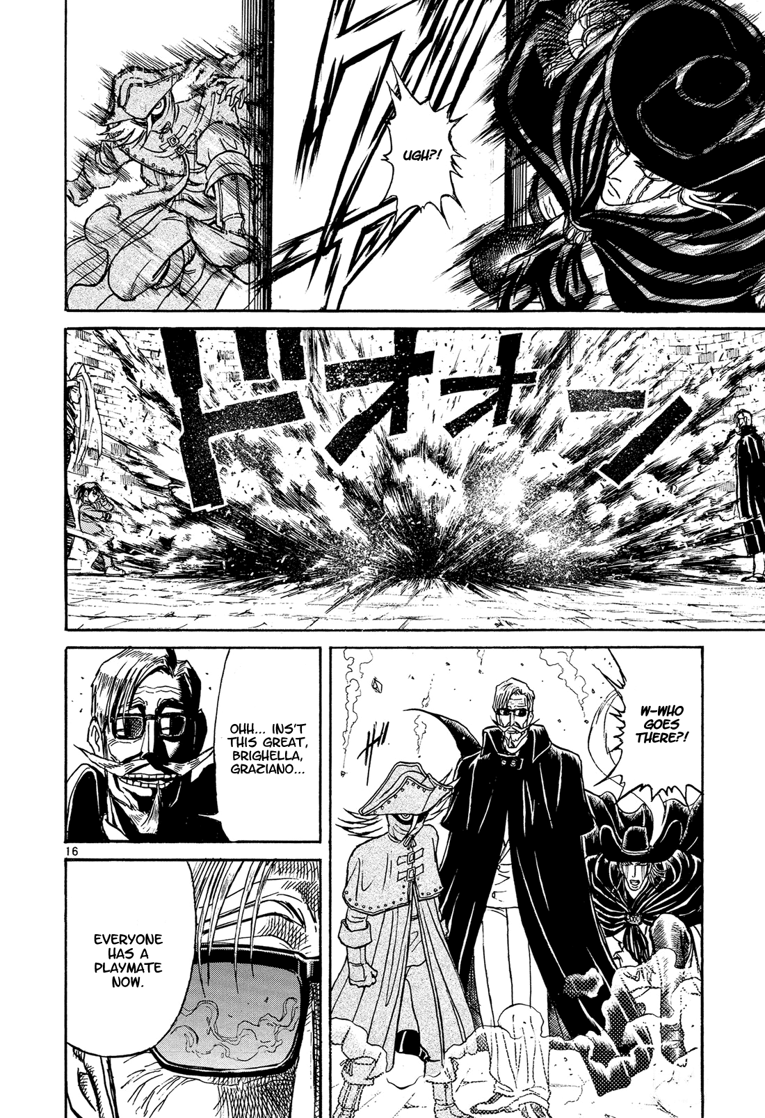 Karakuri Circus Chapter 384 page 15 - Chapter 384: Deus Ex Machina - Act 51: Aid From Above