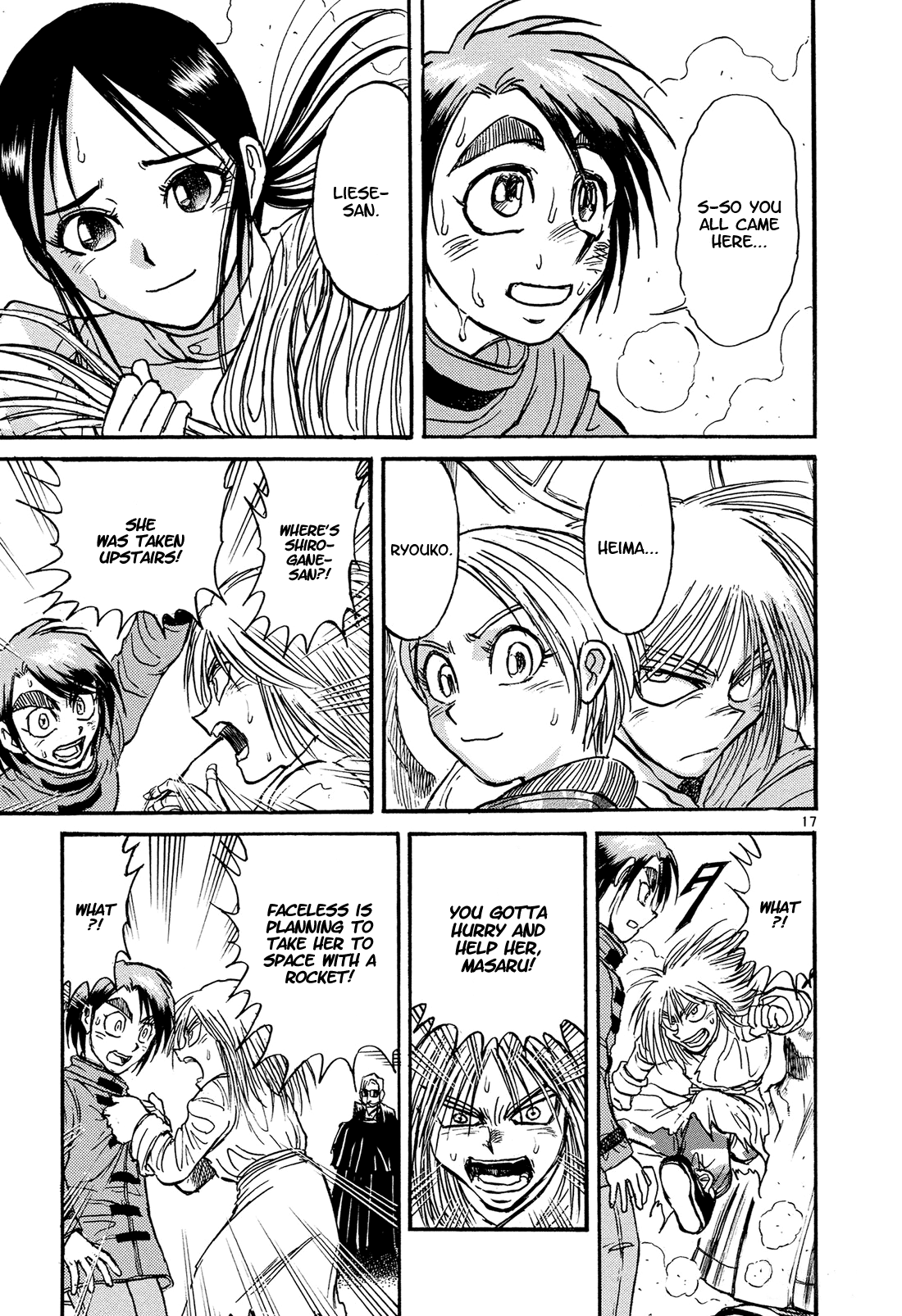 Karakuri Circus Chapter 384 page 16 - Chapter 384: Deus Ex Machina - Act 51: Aid From Above