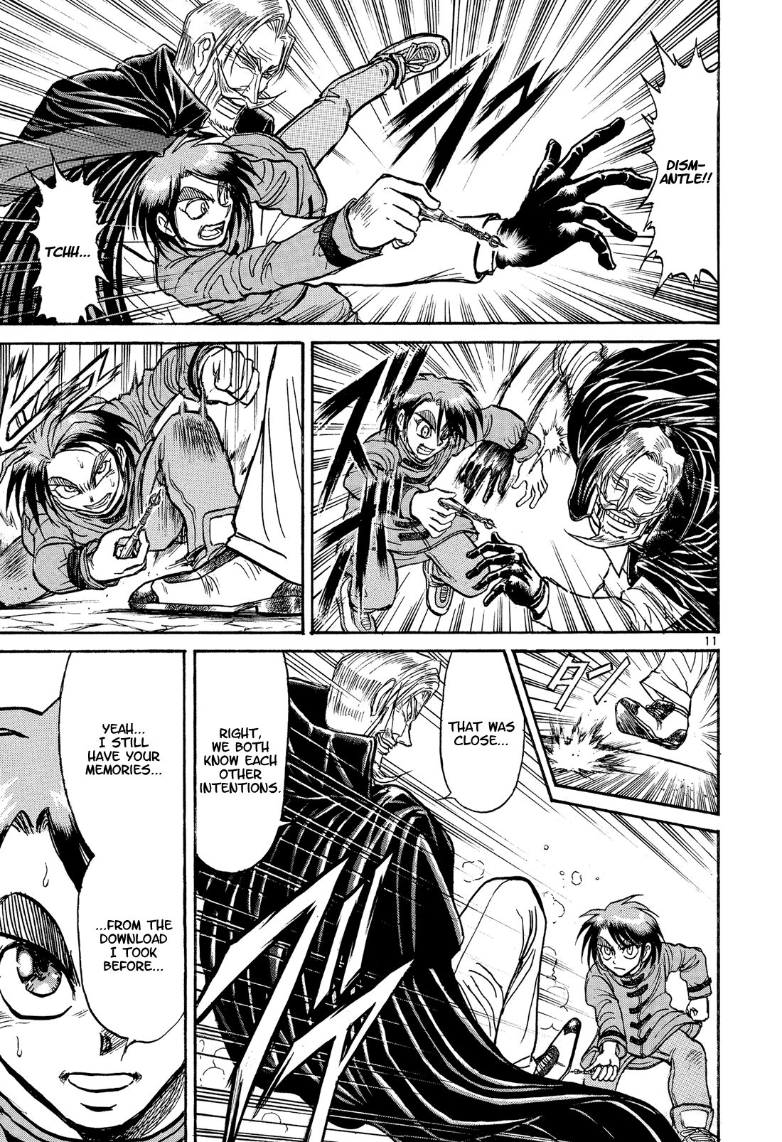 Karakuri Circus Chapter 385 page 10 - Chapter 385: Deus Ex Machina - Act 52: Download!!