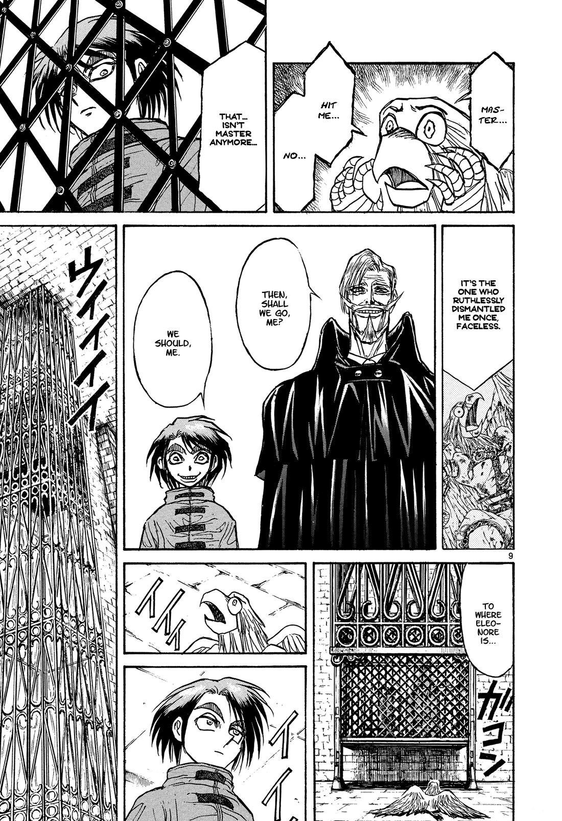 Karakuri Circus Chapter 386 page 12 - Chapter 386: Deus Ex Machina - Act 53 - Download Completed