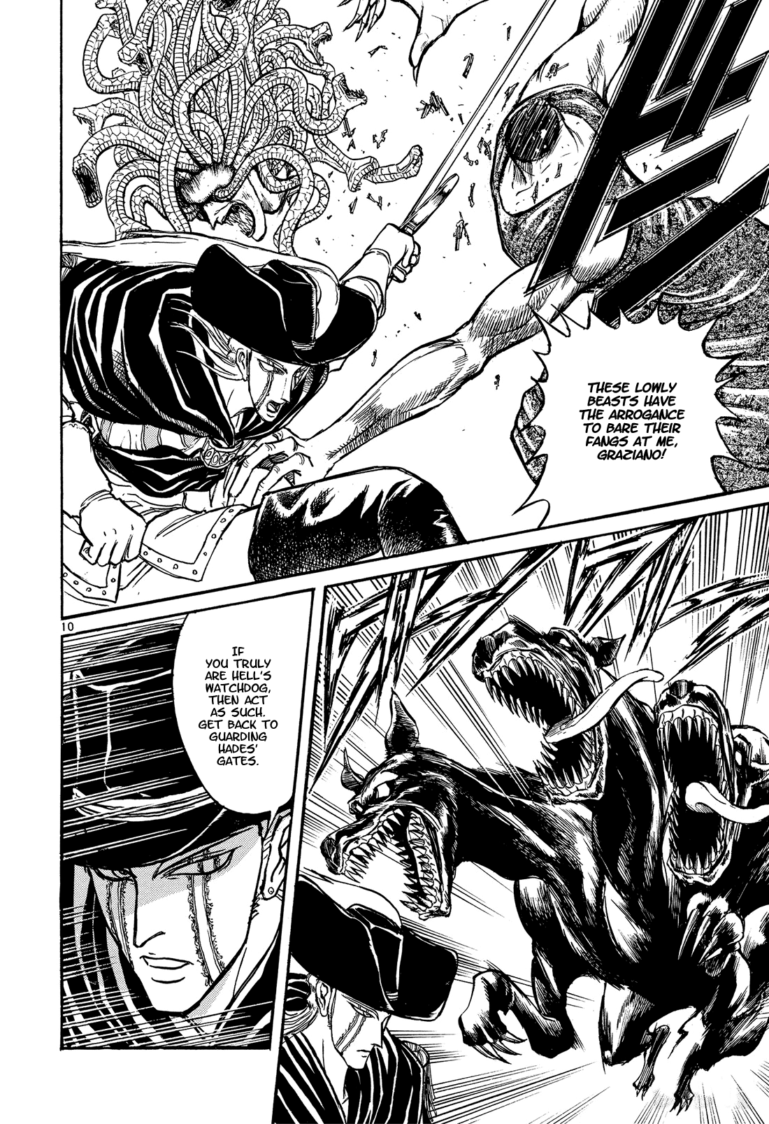 Karakuri Circus Chapter 386 page 13 - Chapter 386: Deus Ex Machina - Act 53 - Download Completed