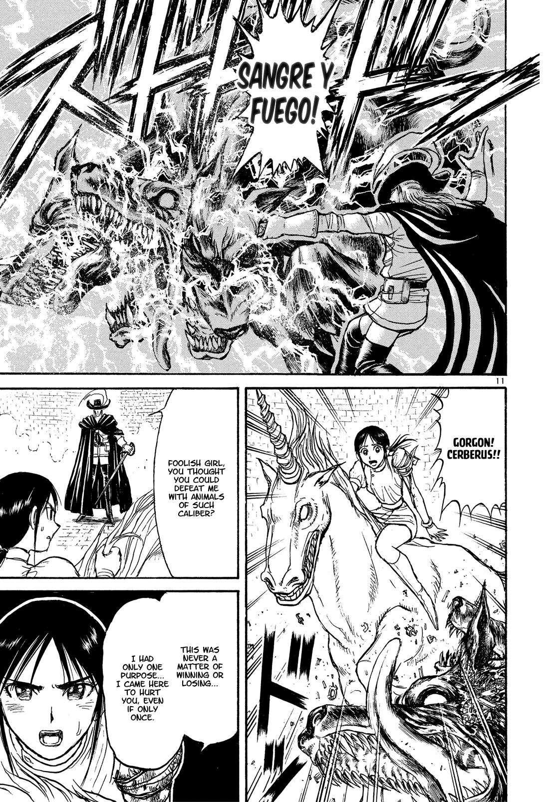 Karakuri Circus Chapter 386 page 14 - Chapter 386: Deus Ex Machina - Act 53 - Download Completed