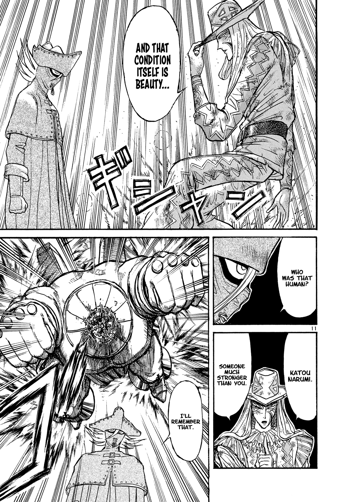 Karakuri Circus Chapter 387 page 11 - Chapter 387: Deus Ex Machina - Act 54 - A Girl's Claws