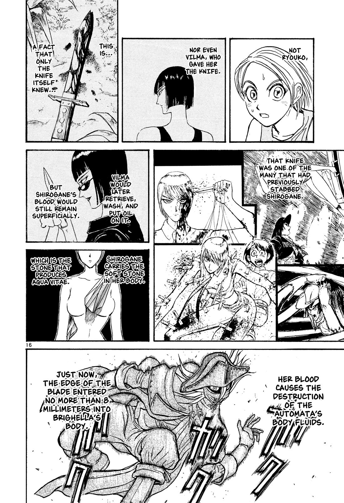 Karakuri Circus Chapter 387 page 16 - Chapter 387: Deus Ex Machina - Act 54 - A Girl's Claws