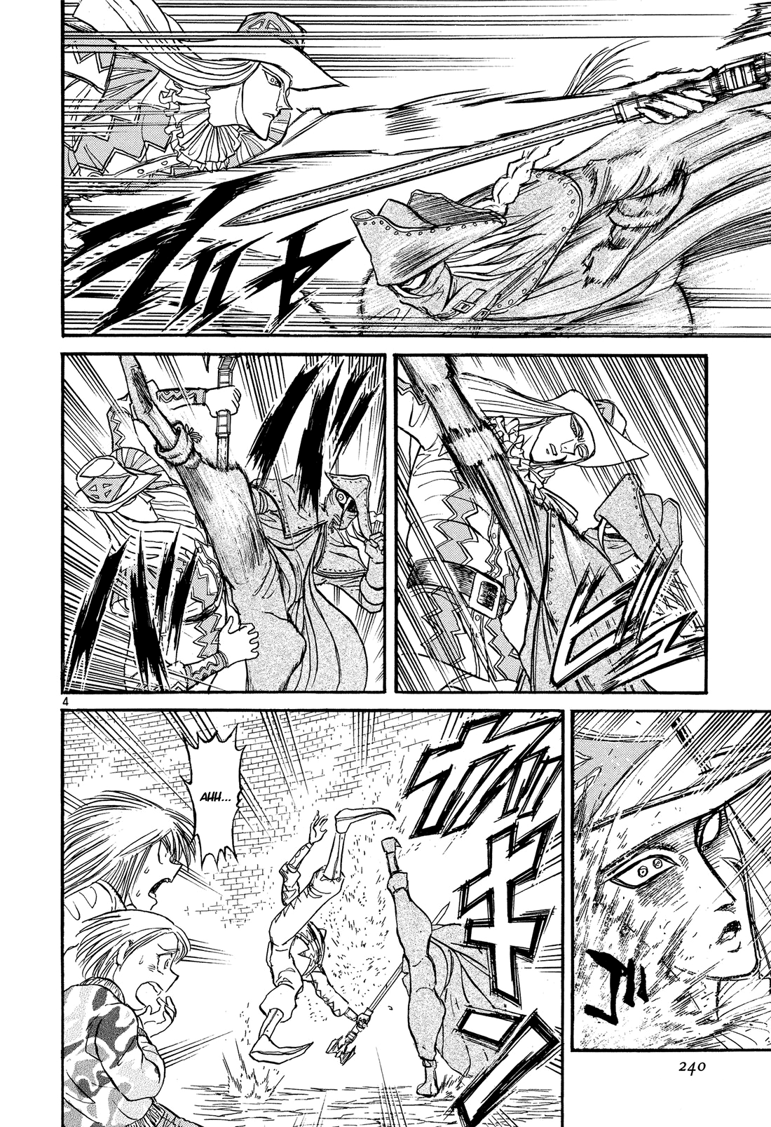 Karakuri Circus Chapter 387 page 4 - Chapter 387: Deus Ex Machina - Act 54 - A Girl's Claws