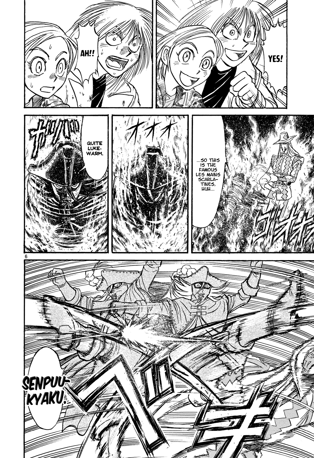 Karakuri Circus Chapter 387 page 6 - Chapter 387: Deus Ex Machina - Act 54 - A Girl's Claws
