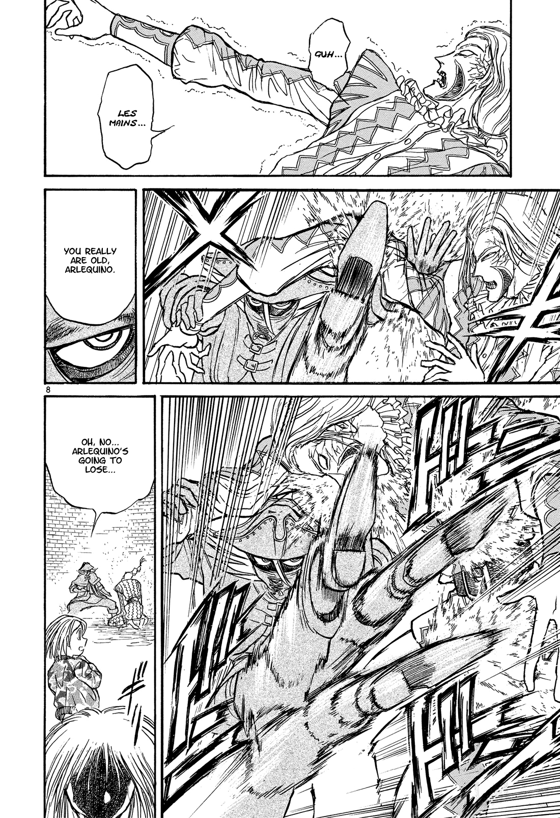 Karakuri Circus Chapter 387 page 8 - Chapter 387: Deus Ex Machina - Act 54 - A Girl's Claws
