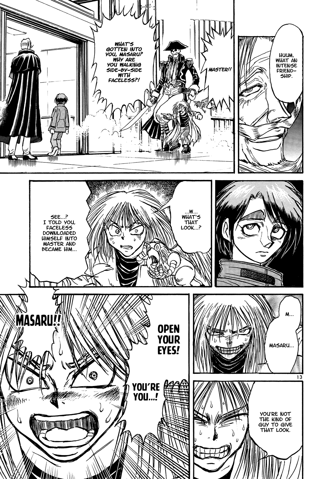 Karakuri Circus Chapter 388 page 13 - Chapter 388: Deus Ex Machina - Act 55 - Countdown: 35 Minutes Left
