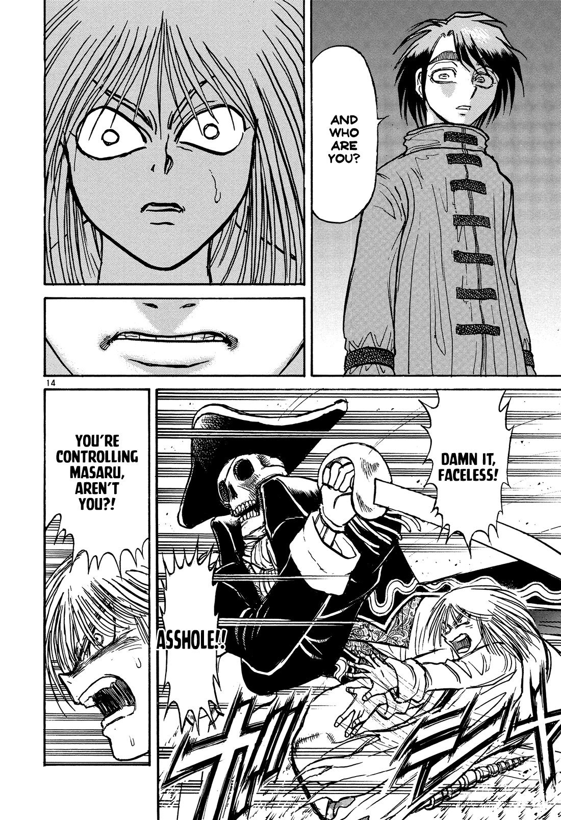 Karakuri Circus Chapter 388 page 14 - Chapter 388: Deus Ex Machina - Act 55 - Countdown: 35 Minutes Left