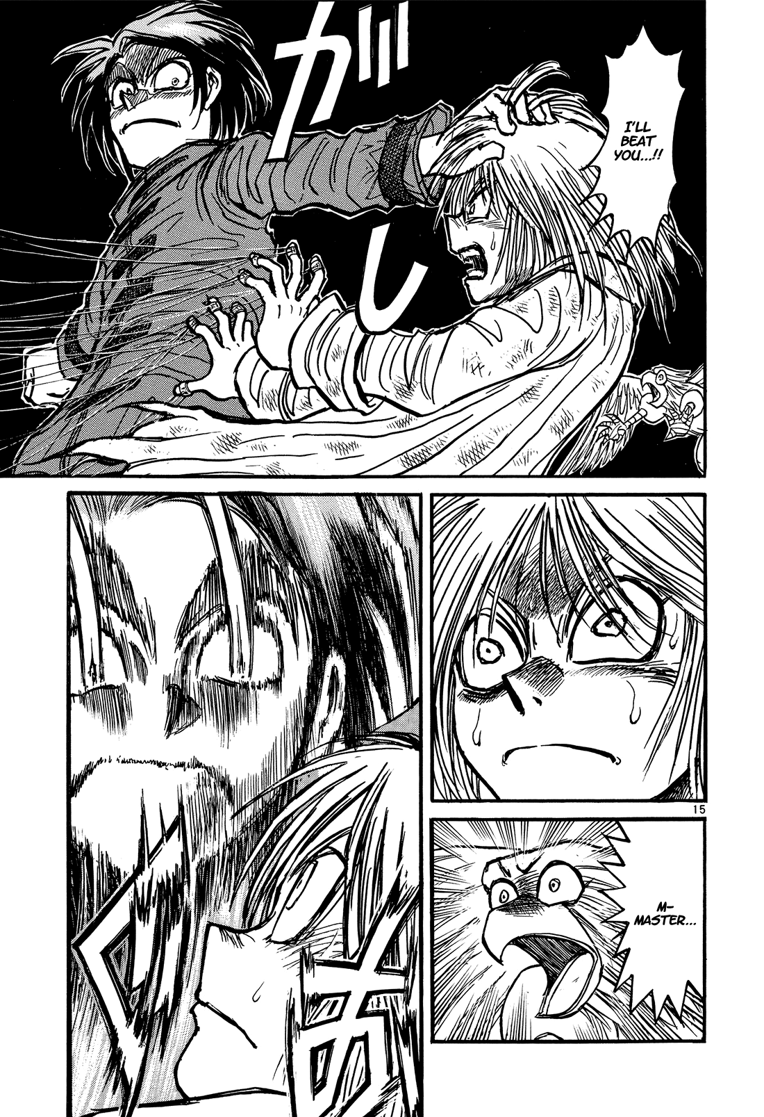 Karakuri Circus Chapter 388 page 15 - Chapter 388: Deus Ex Machina - Act 55 - Countdown: 35 Minutes Left