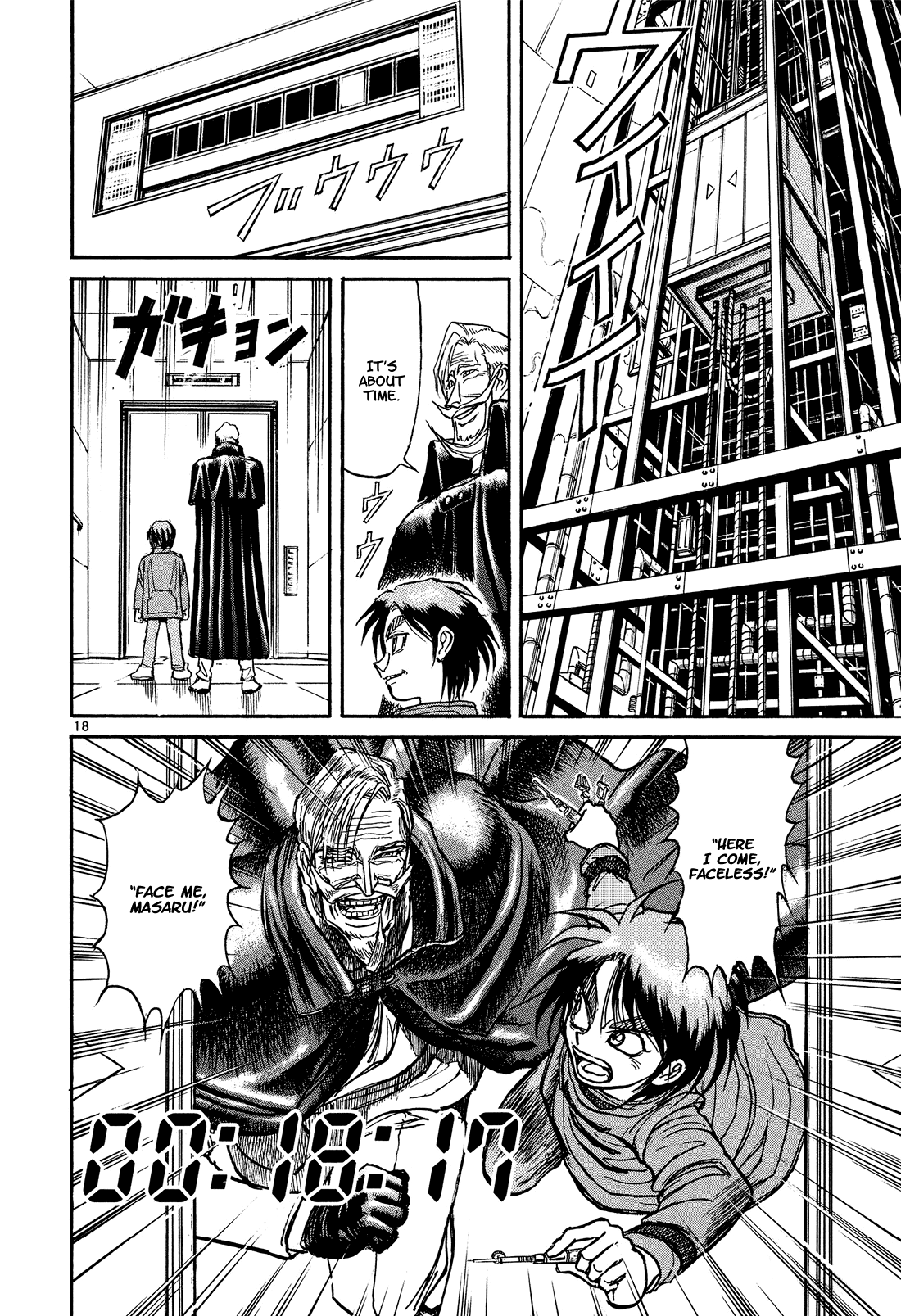 Karakuri Circus Chapter 388 page 18 - Chapter 388: Deus Ex Machina - Act 55 - Countdown: 35 Minutes Left