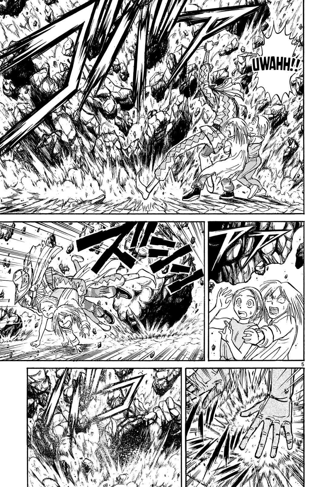 Karakuri Circus Chapter 388 page 5 - Chapter 388: Deus Ex Machina - Act 55 - Countdown: 35 Minutes Left