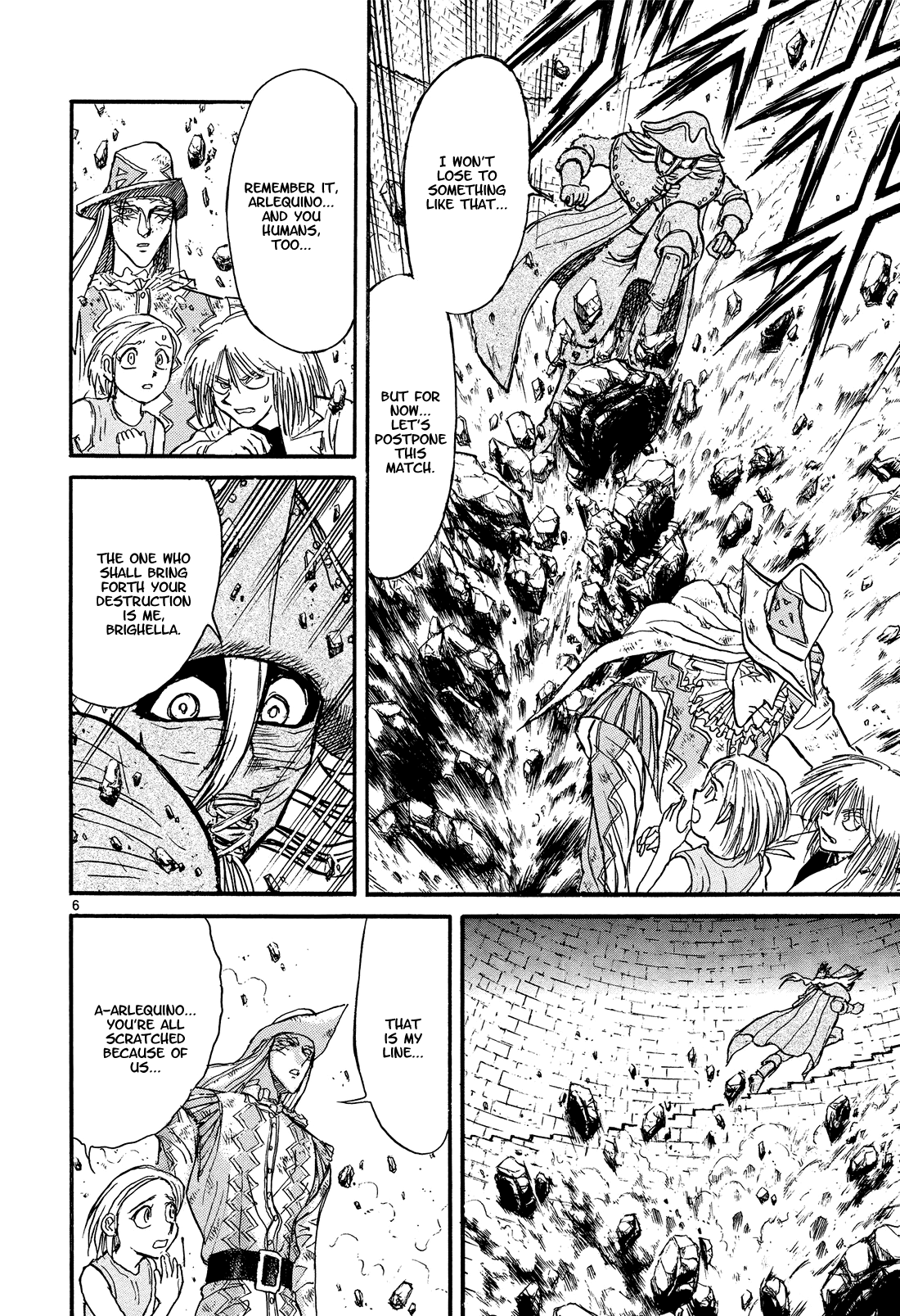 Karakuri Circus Chapter 388 page 6 - Chapter 388: Deus Ex Machina - Act 55 - Countdown: 35 Minutes Left