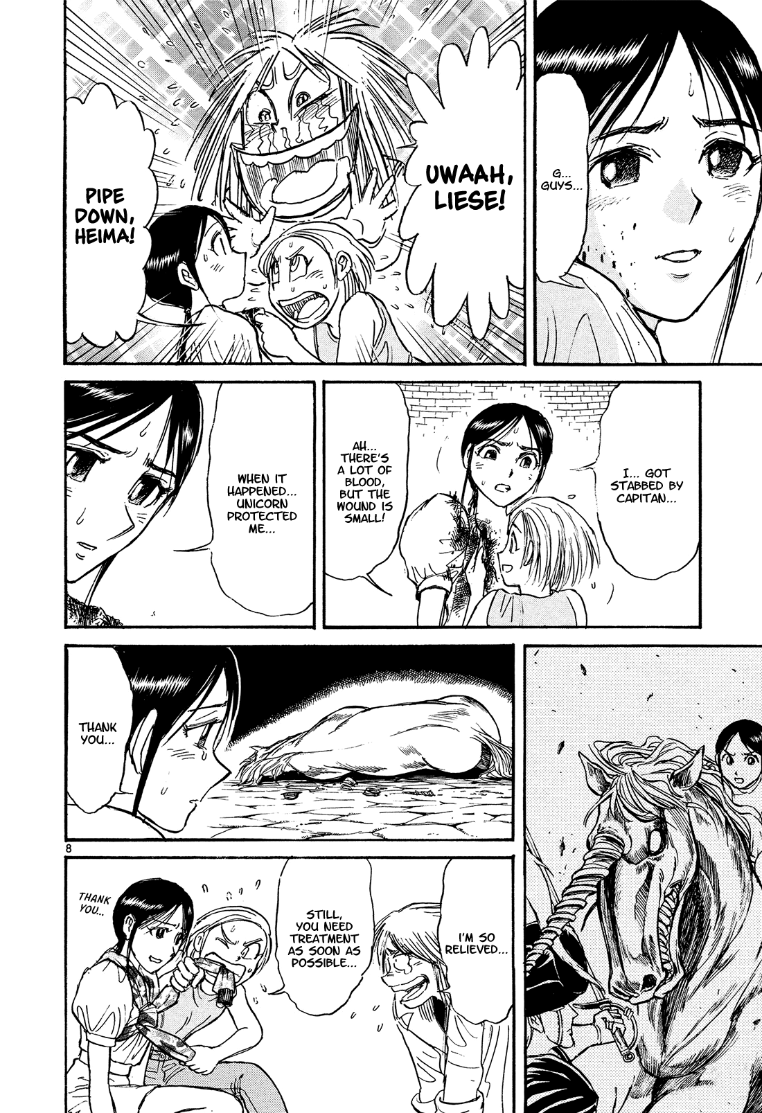 Karakuri Circus Chapter 388 page 8 - Chapter 388: Deus Ex Machina - Act 55 - Countdown: 35 Minutes Left