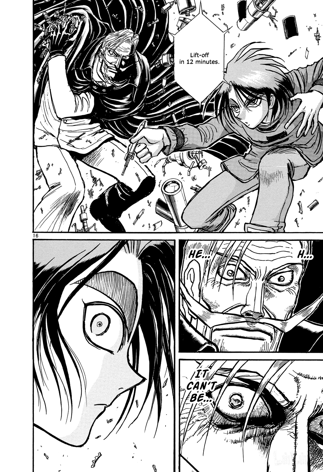 Karakuri Circus Chapter 389 page 16 - Chapter 389: Deus Ex Machina - Act 56 - Countdown: 18 Minutes Left
