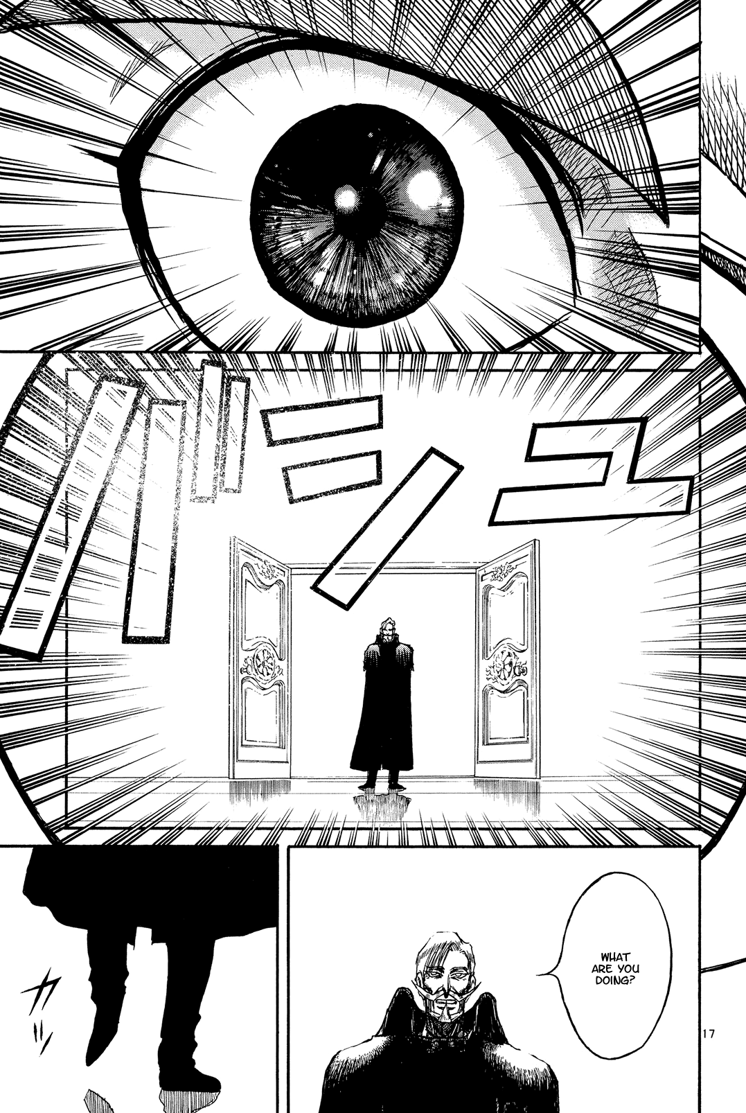 Karakuri Circus Chapter 389 page 17 - Chapter 389: Deus Ex Machina - Act 56 - Countdown: 18 Minutes Left