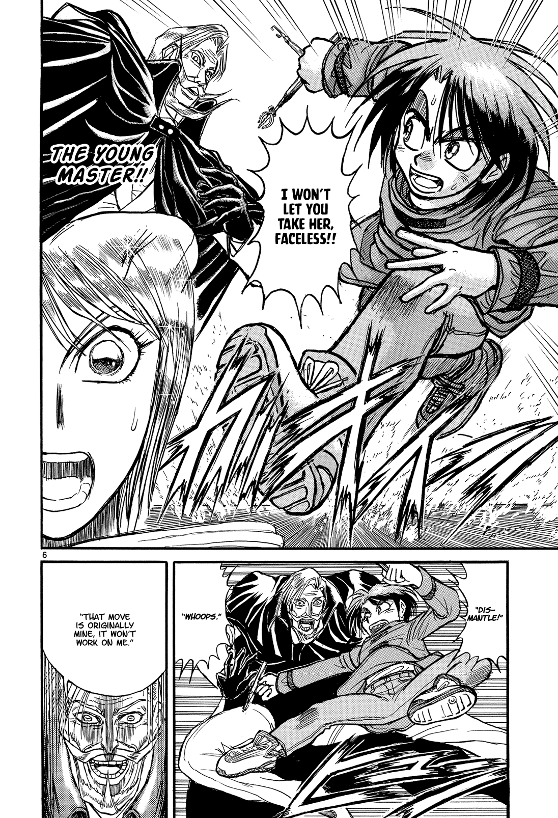 Karakuri Circus Chapter 389 page 6 - Chapter 389: Deus Ex Machina - Act 56 - Countdown: 18 Minutes Left