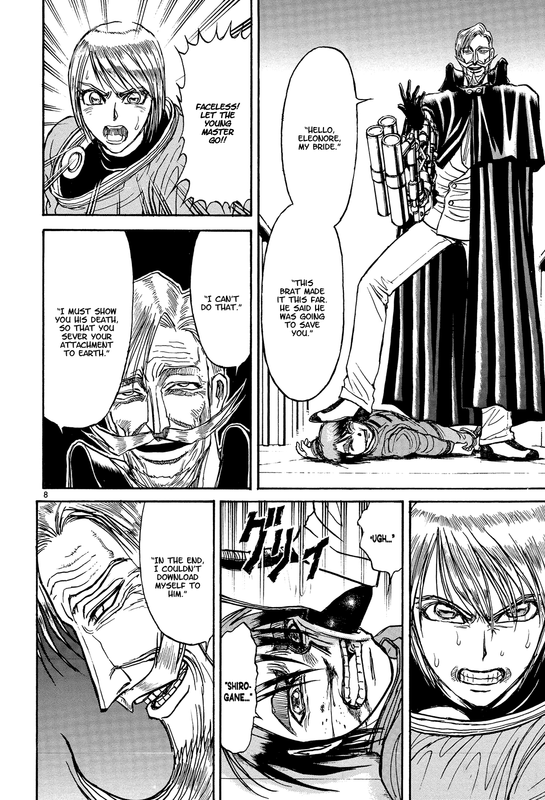 Karakuri Circus Chapter 389 page 8 - Chapter 389: Deus Ex Machina - Act 56 - Countdown: 18 Minutes Left