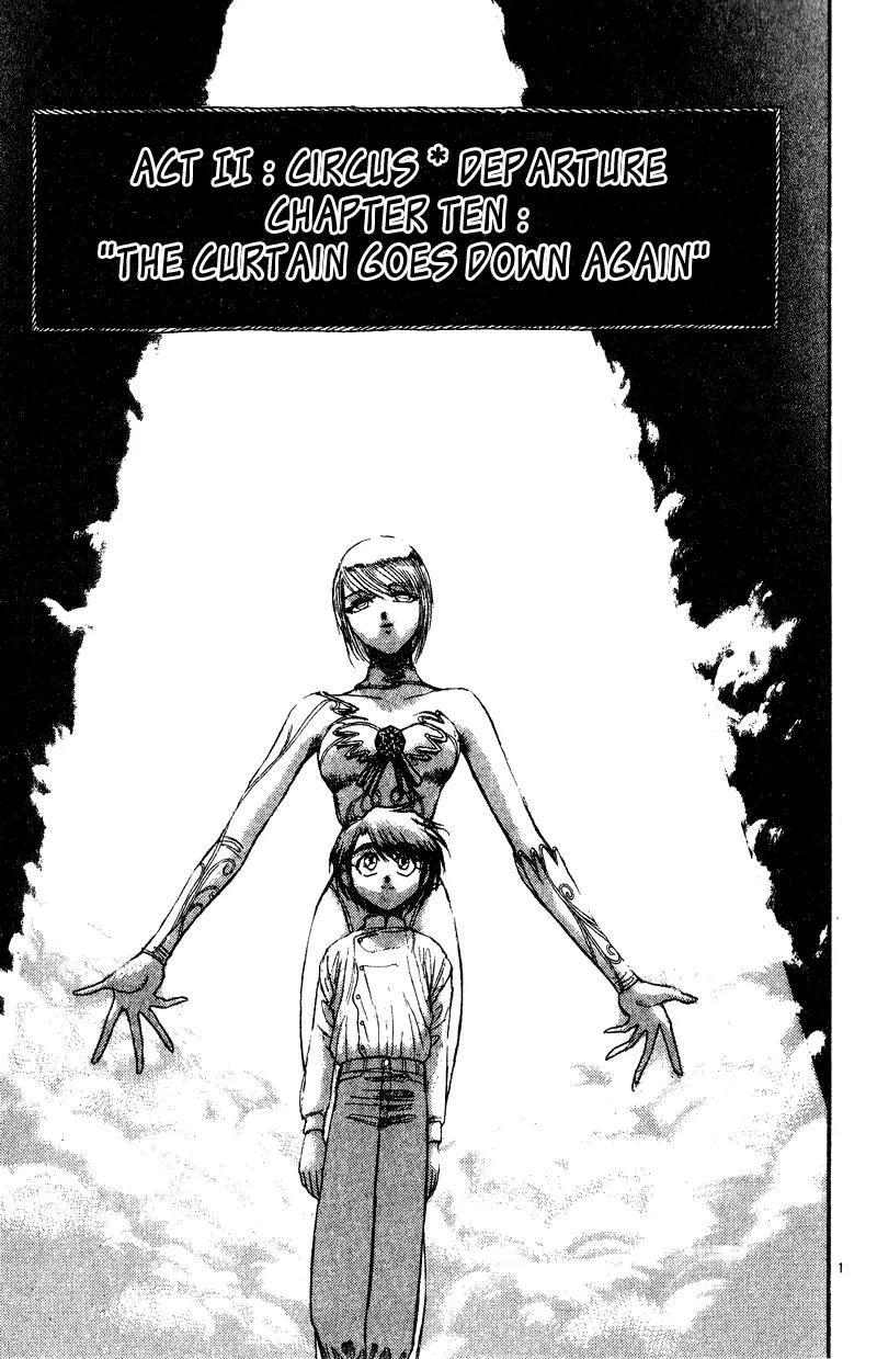 Karakuri Circus Chapter 39 page 1 - Chapter 39: The Curtain Goes Down Again - Act 2: Circus * Departure