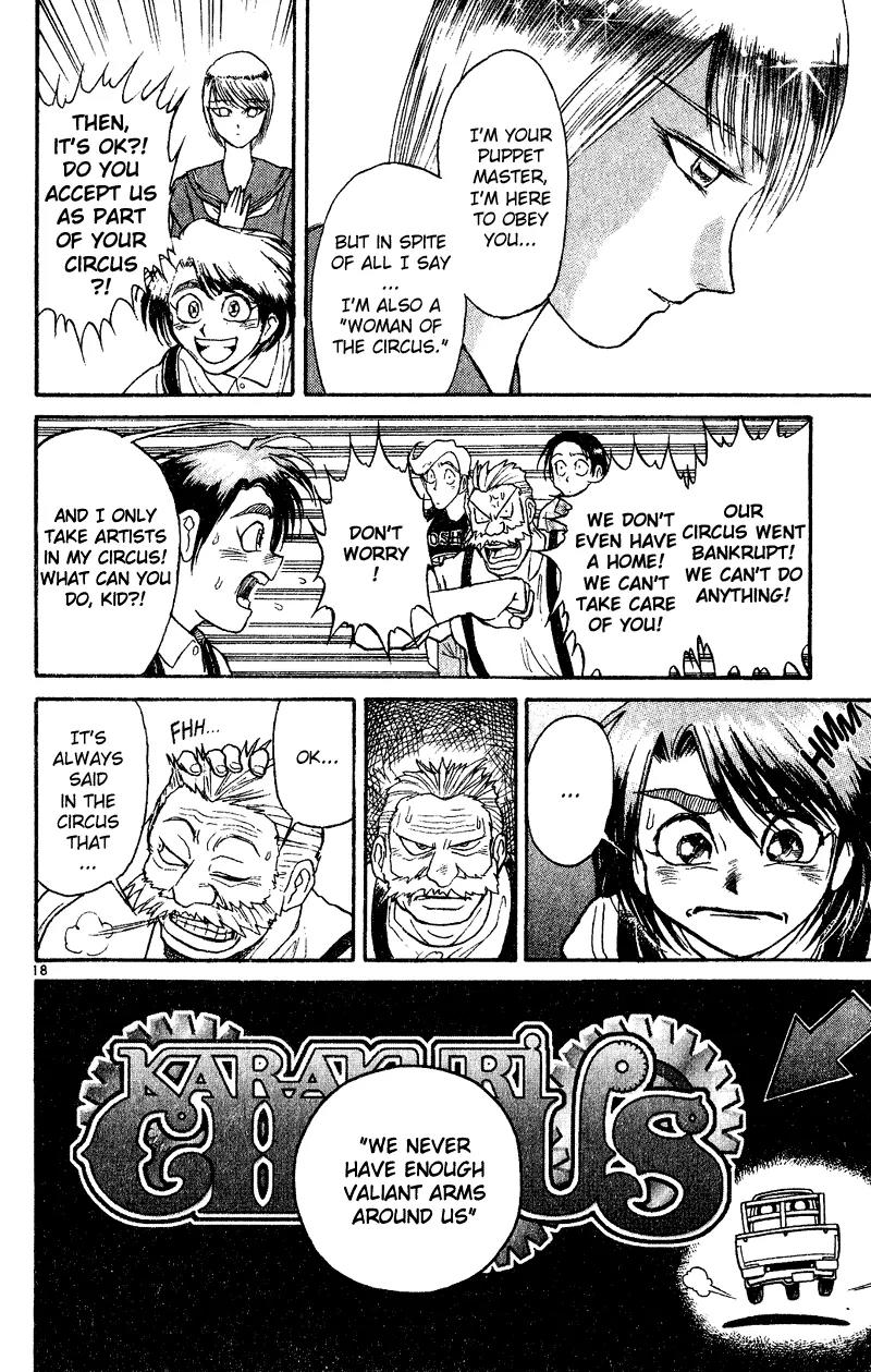 Karakuri Circus Chapter 39 page 18 - Chapter 39: The Curtain Goes Down Again - Act 2: Circus * Departure